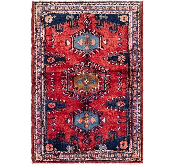3' 6 x 5' 2 Viss Persian Rug