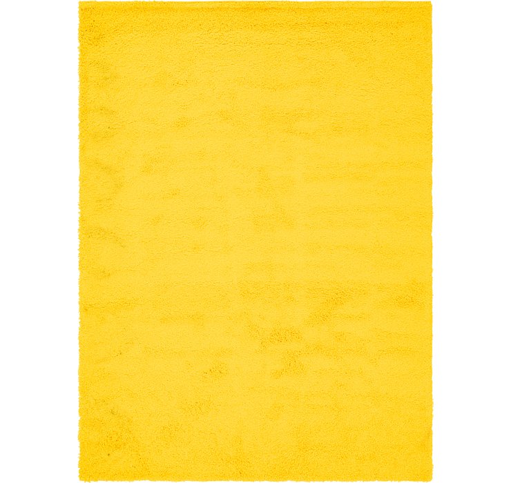 8' x 11' Solid Shag Rug