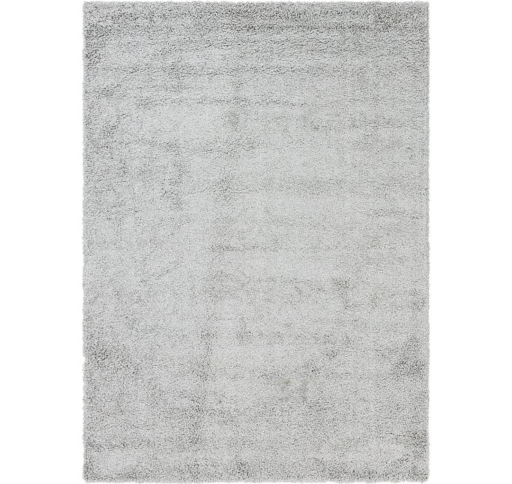 8' x 11' Solid Shag Rug