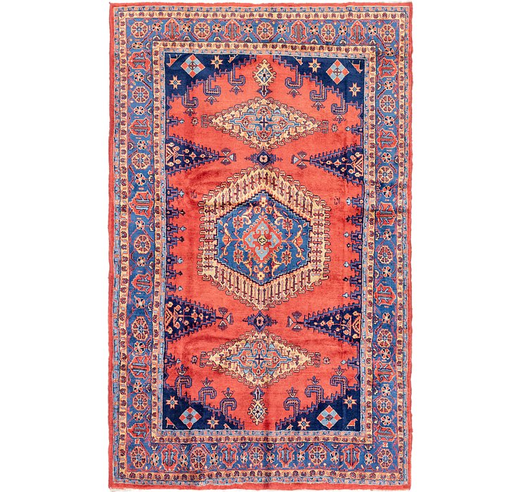 7' x 11' 4 Viss Persian Rug