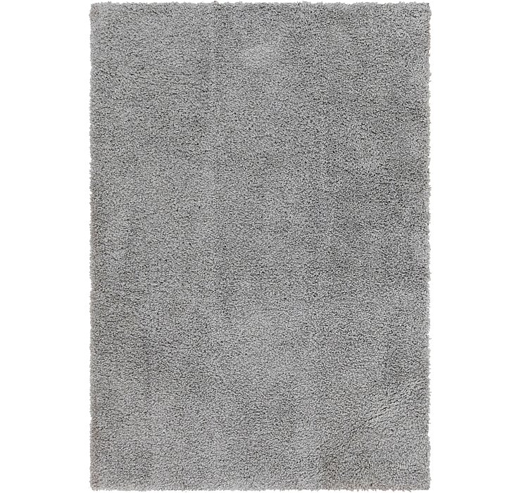 5' 4 x 7' 8 Solid Shag Rug