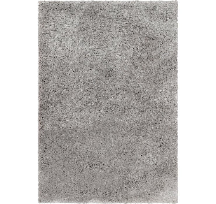 5' 4 x 7' 8 Solid Shag Rug