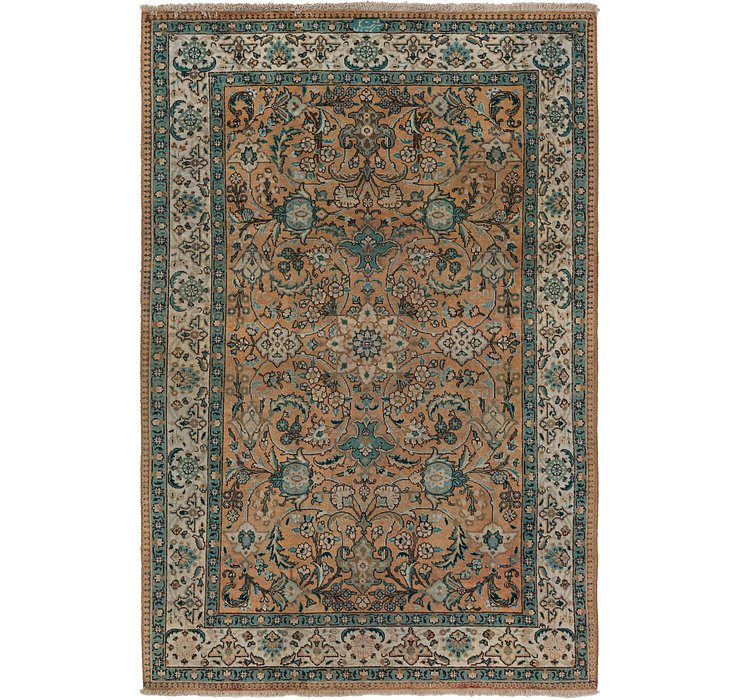 6' 10 x 10' 6 Tabriz Persian Rug