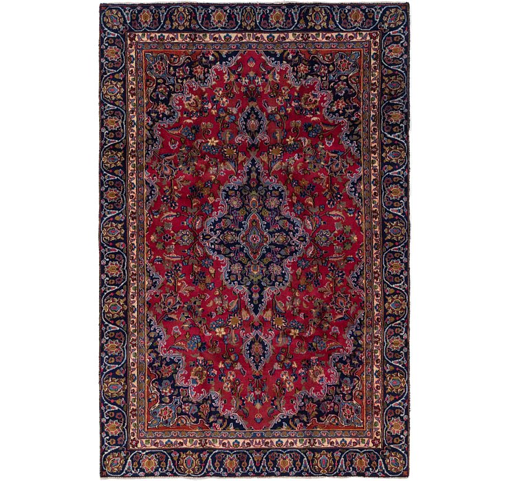 5' 9 x 9' 2 Mashad Persian Rug