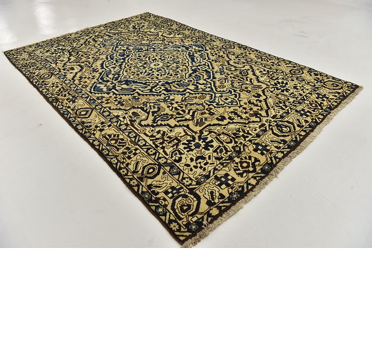 HandKnotted 6' 8 x 10' Bakhtiar Persian Rug