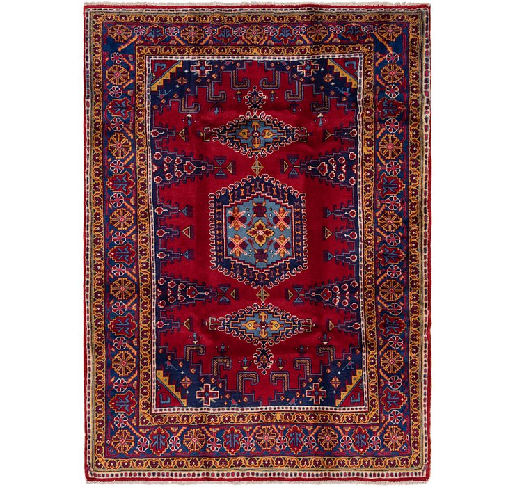 5' 9 x 8' 2 Viss Persian Rug
