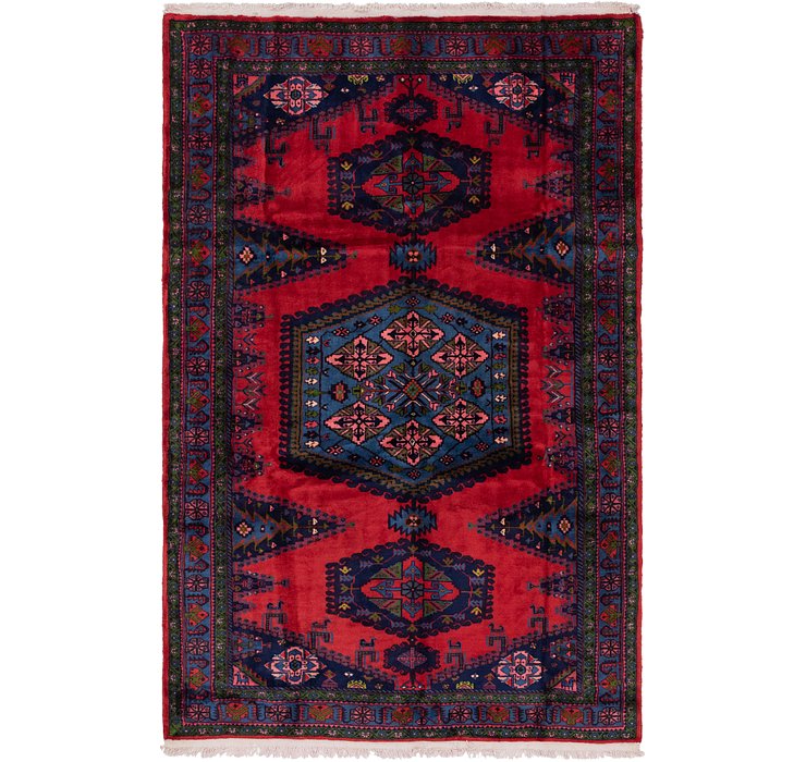6' 8 x 10' 2 Viss Persian Rug