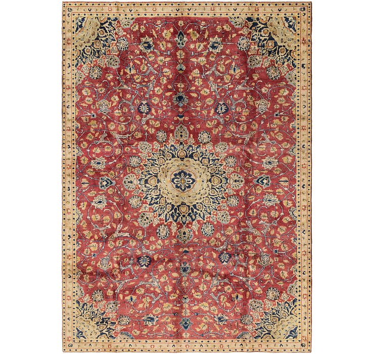 7' x 10' 4 Mashad Persian Rug