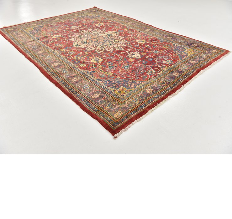 7' 3 x 10' 4 Sarough Persian Rug