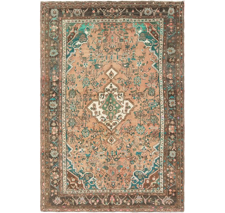 6' 5 x 9' 9 Hamedan Persian Rug