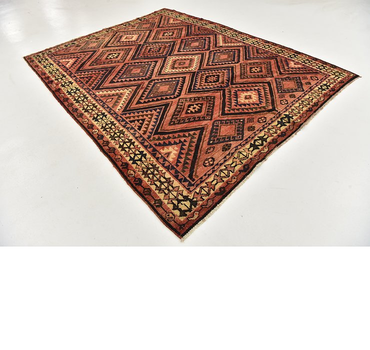7' x 9' Shiraz-Lori Persian Rug