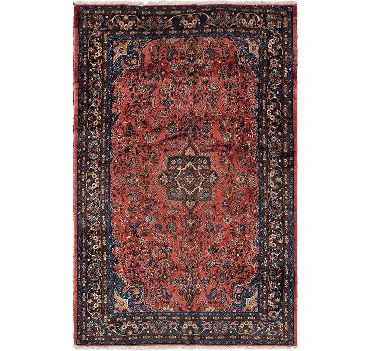 6' 6 x 10' 7 Shahrbaft Persian Rug