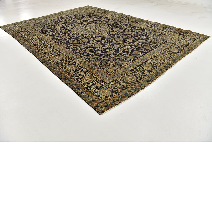 HandKnotted 9' x 12' 8 Kashan Persian Rug
