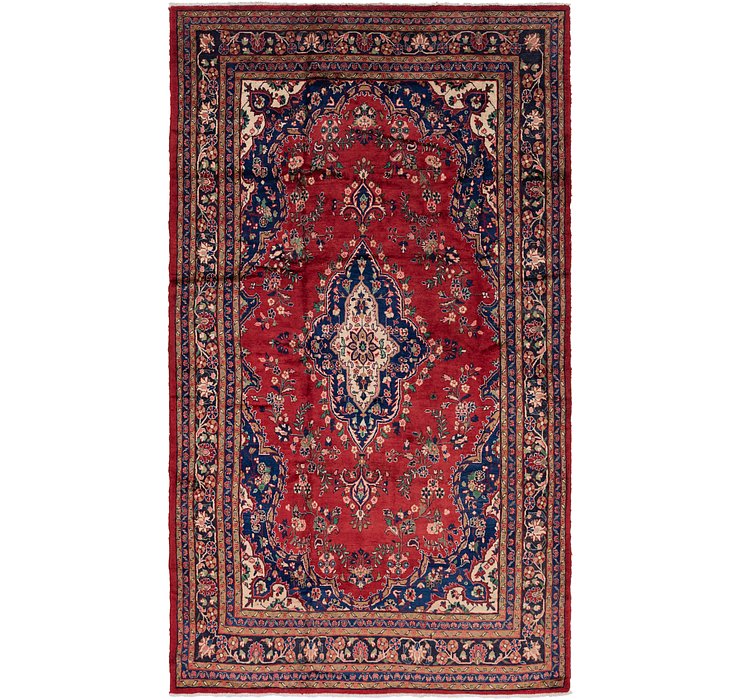 7' 1 x 12' 9 Hamedan Persian Rug