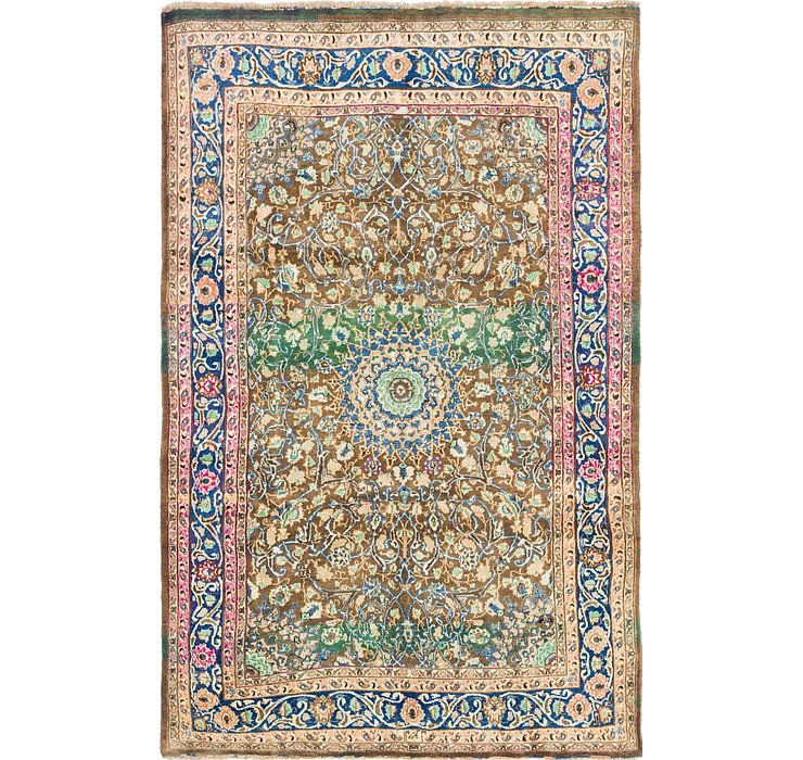 6' 7 x 10' 4 Mashad Persian Rug