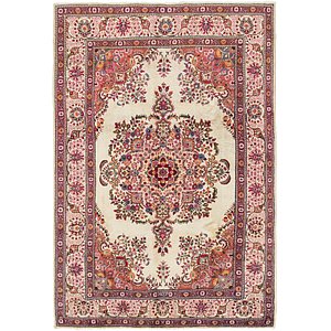 6' 6 x 9' 10 Tabriz Persian Rug