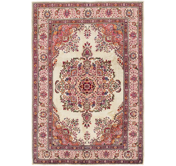 HandKnotted 6' 6 x 9' 10 Tabriz Persian Rug