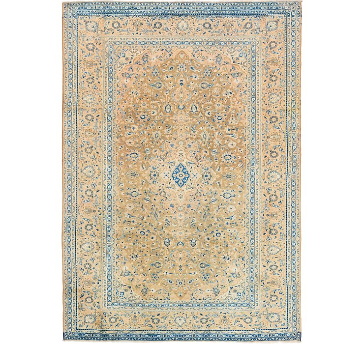 HandKnotted 8' x 11' 3 Kashan Persian Rug