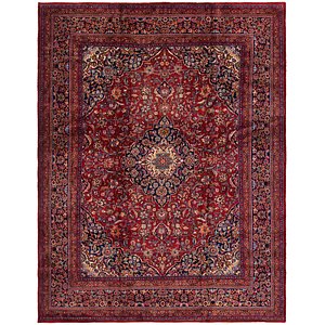 9' 8 x 12' 9 Mashad Persian Rug