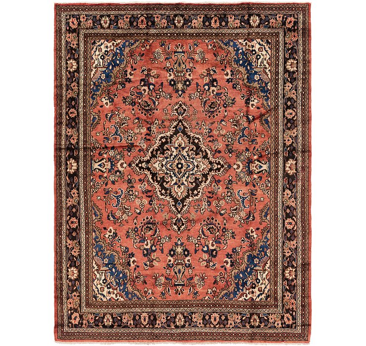 9' x 11' 9 Hamedan Persian Rug