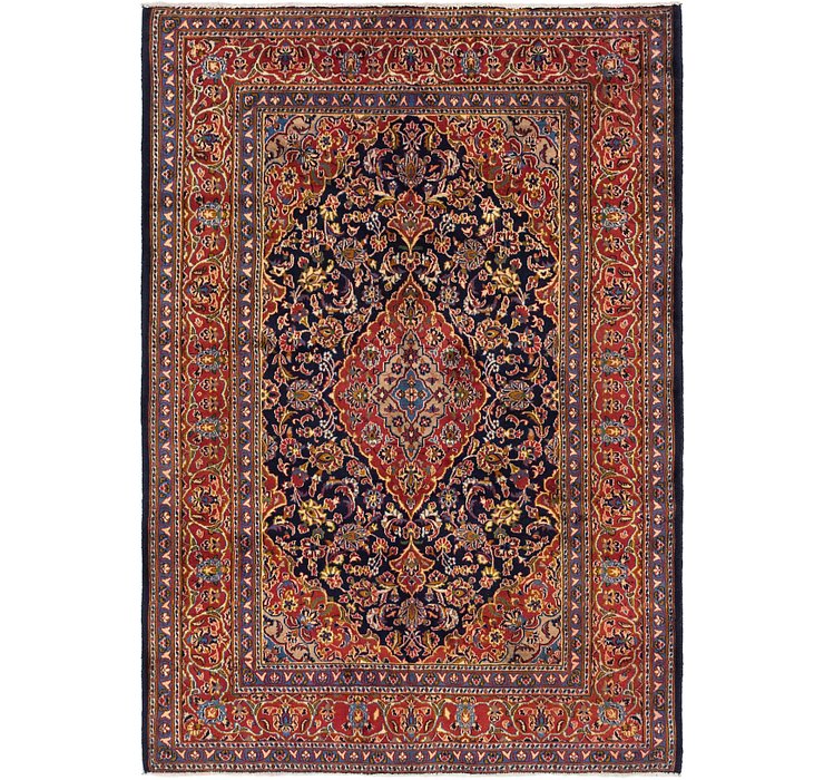 6' 6 x 9' 5 Kashan Persian Rug
