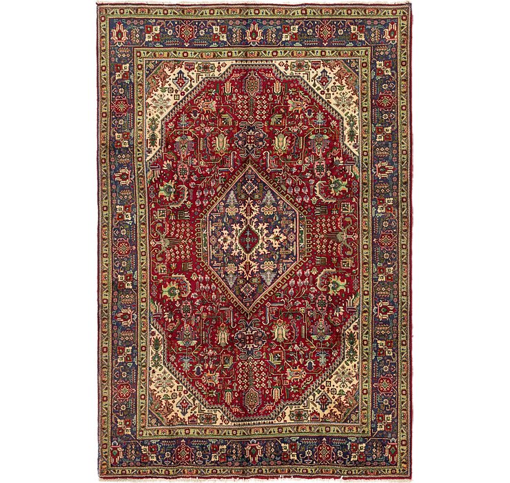 6' 8 x 9' 10 Tabriz Persian Rug