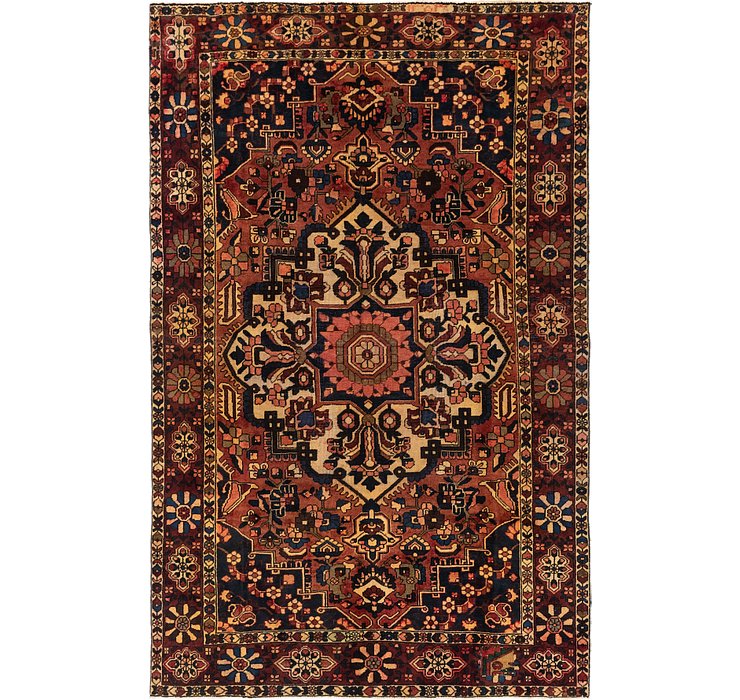 HandKnotted 6' 7 x 10' 4 Bakhtiar Persian Rug