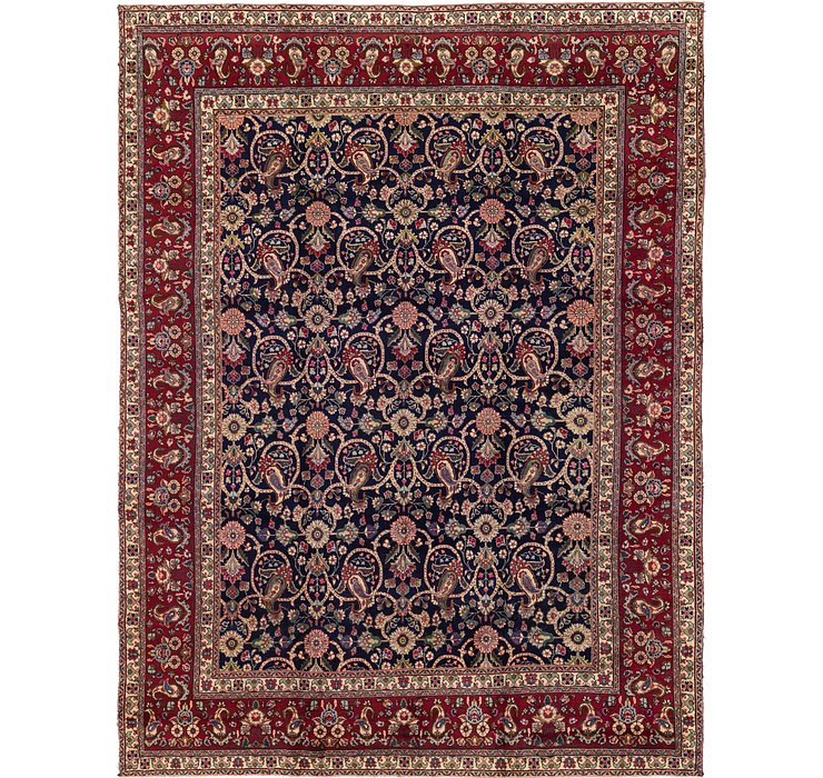 9' 9 x 12' 8 Tabriz Persian Rug