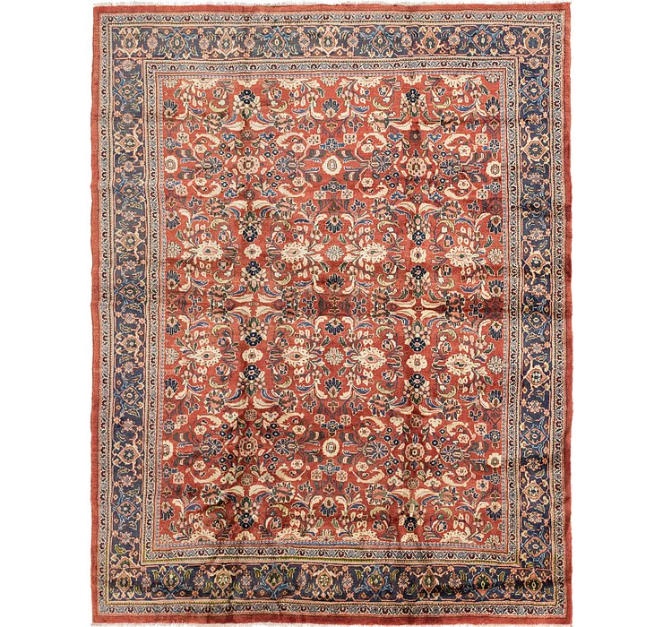 HandKnotted 10' 2 x 12' 9 Mahal Persian Rug