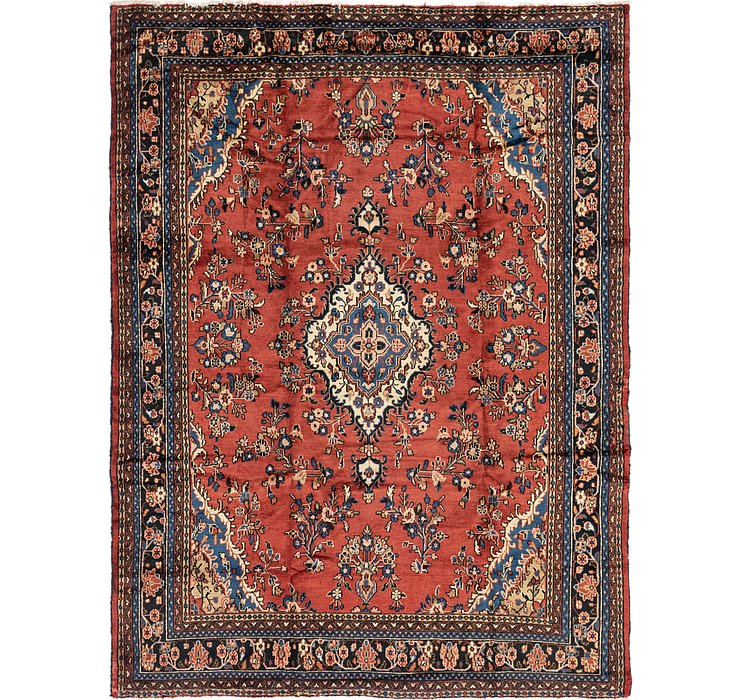 8' 10 x 11' 5 Hamedan Persian Rug