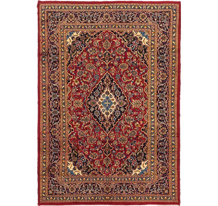 6' 7 x 9' 6 Mashad Persian Rug