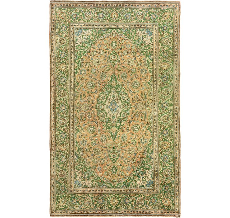 HandKnotted 6' 5 x 10' 6 Kashan Persian Rug
