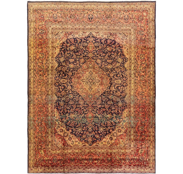 10' x 13' 8 Mashad Persian Rug