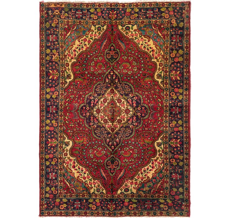 6' 6 x 9' 5 Tabriz Persian Rug