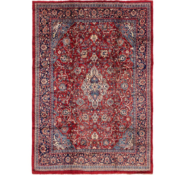 9' 2 x 13' Sarough Persian Rug