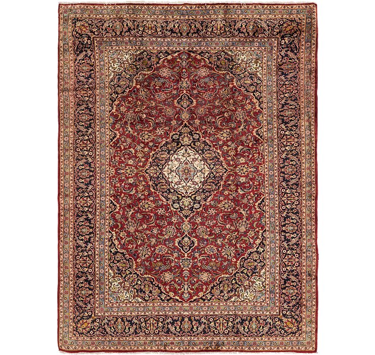 9' 5 x 12' 9 Kashan Persian Rug