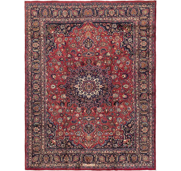 9' 10 x 12' 8 Mashad Persian Rug