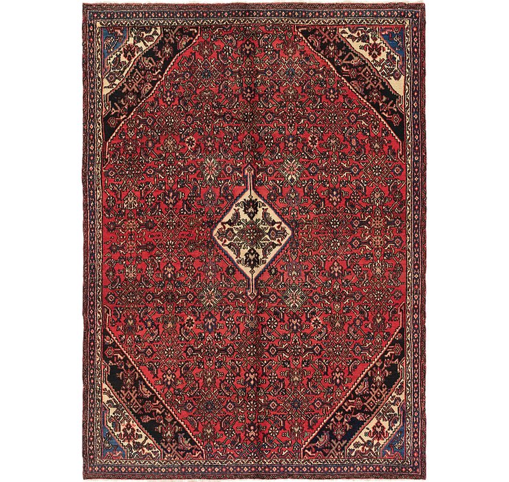 7' x 9' 10 Hamedan Persian Rug