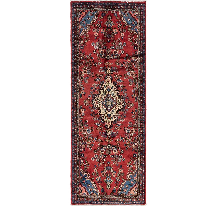 3' 7 x 10' Hamedan Persian Runner ...