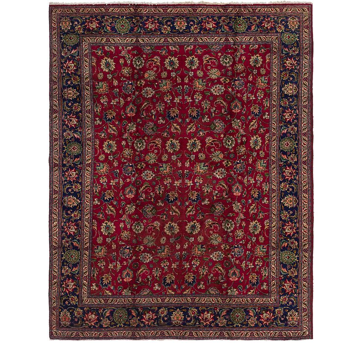 9' 8 x 12' 2 Tabriz Persian Rug