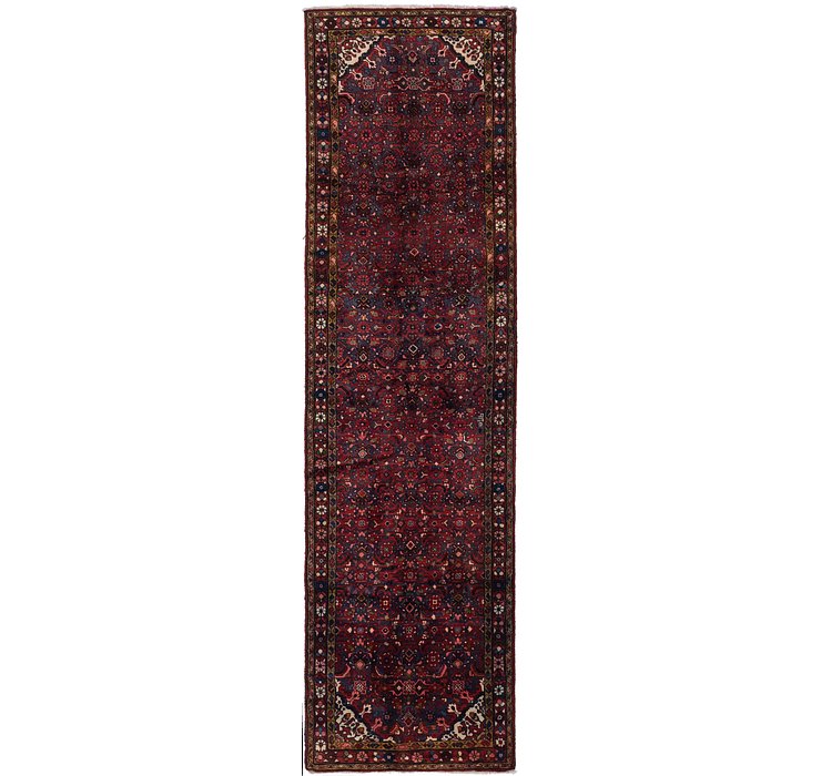 3' 7 x 12' 10 Hossainabad Persian Run...