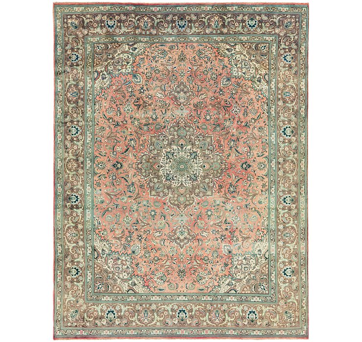 9' 9 x 14' 3 Tabriz Persian Rug
