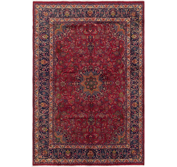 7' 10 x 11' 6 Mashad Persian Rug