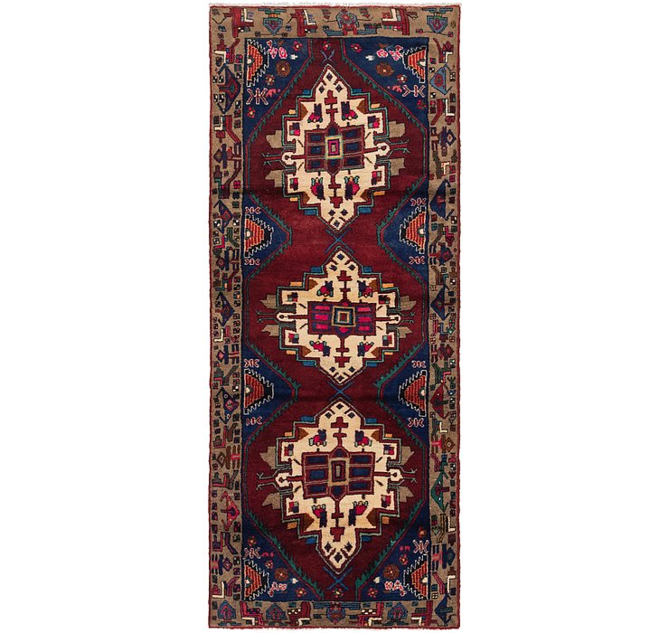 3' 7 x 9' 9 Hamedan Persian Runner ...