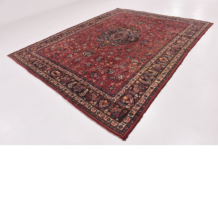 9' 8 x 12' 3 Mashad Persian Rug