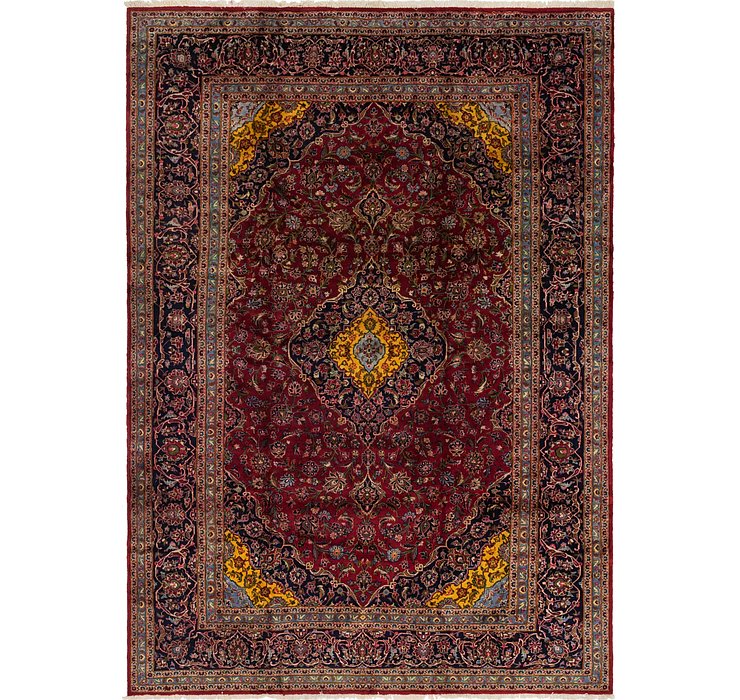 9' 5 x 13' 5 Kashan Persian Rug