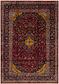 9' 5 x 13' 5 Kashan Persian Rug thumbnail