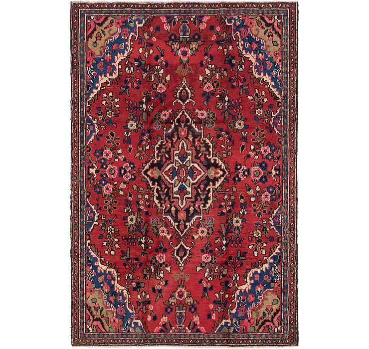 5' 5 x 8' 2 Hamedan Persian Rug