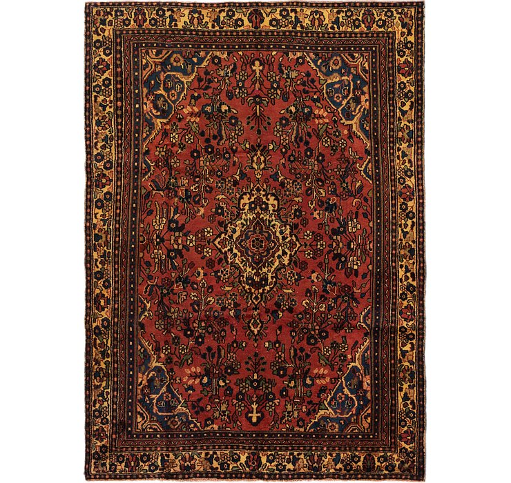 6' 10 x 9' 5 Hamedan Persian Rug