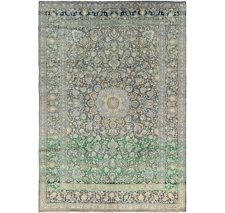9' 4 x 13' 8 Isfahan Persian Rug